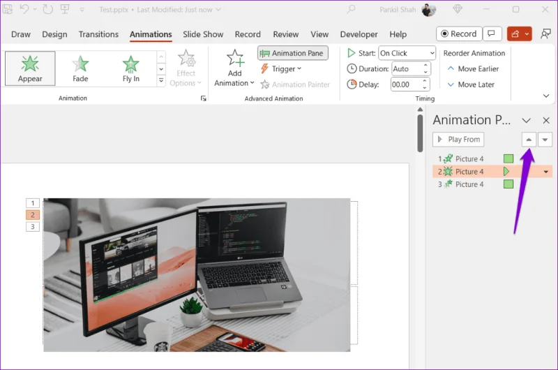 Sete principais correções para animações que não funcionam no PowerPoint no Windows