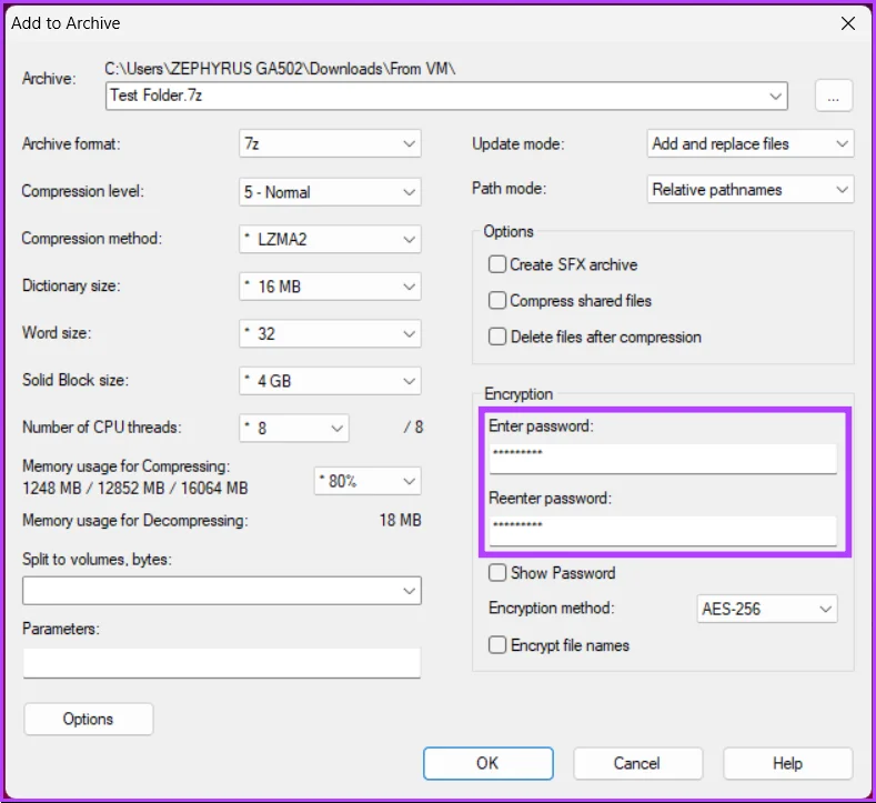 3 eenvoudige manieren om een ​​ZIP-bestand op Windows met een wachtwoord te beveiligen