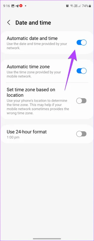 12 correzioni per il calendario Samsung che non mostra eventi e festività