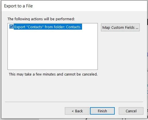 Exportați Contactele din Outlook și Importați-le în Gmail