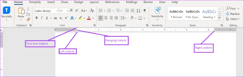 Como usar a régua no Microsoft Word