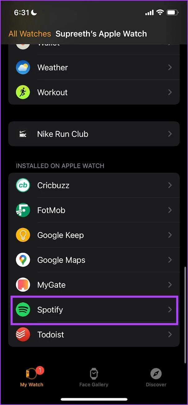 Spotify gebruiken op Apple Watch zonder iPhone
