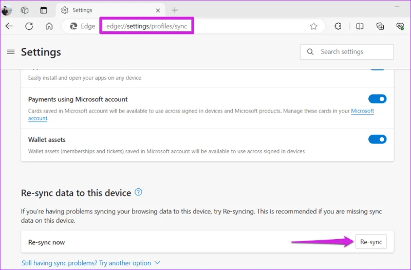 6 façons de résoudre les problèmes de synchronisation sur Microsoft Edge
