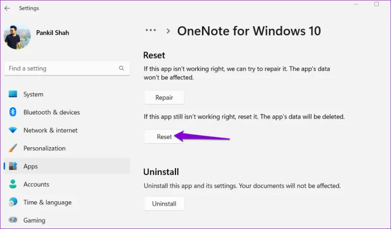 Las 6 formas principales de solucionar la imposibilidad de iniciar sesión en Microsoft OneNote en Windows