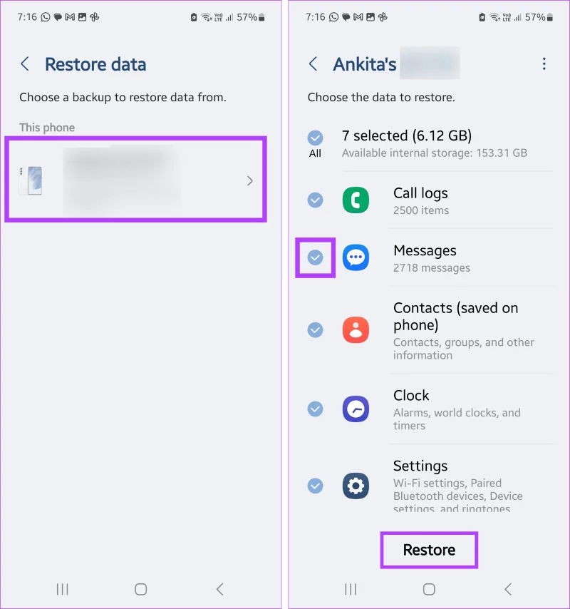 6 manieren om verwijderde tekstberichten op Android op te halen