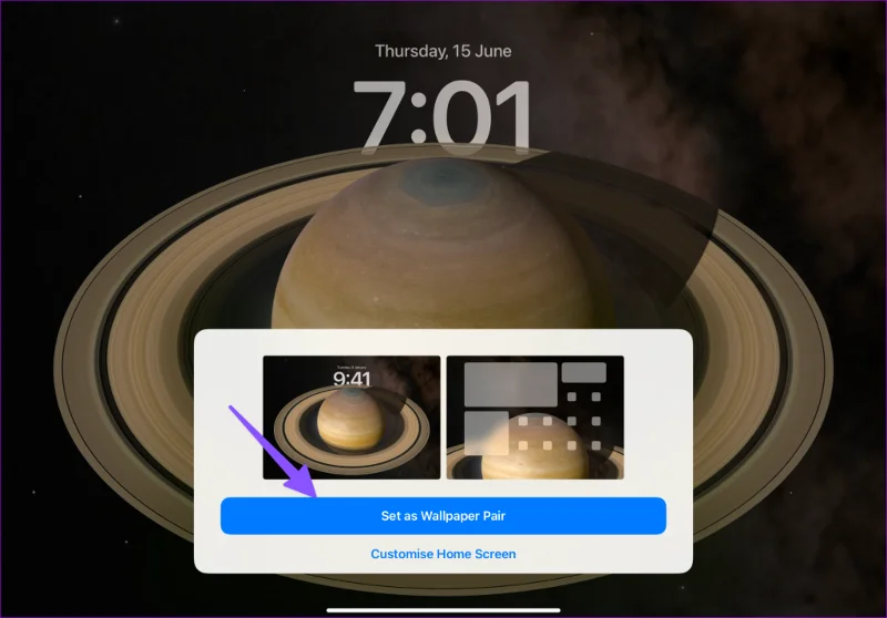 Comment personnaliser un écran de verrouillage iPad avec des widgets et des fonds d'écran animés