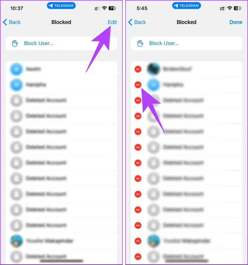 Hoe iemand op Telegram op desktop, Android of iOS te blokkeren