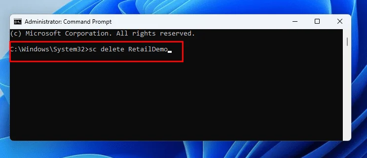 Cómo eliminar servicios de Windows en Windows 11