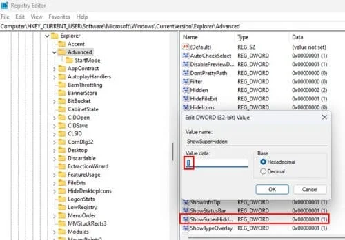 Cómo mostrar archivos ocultos en Windows 11