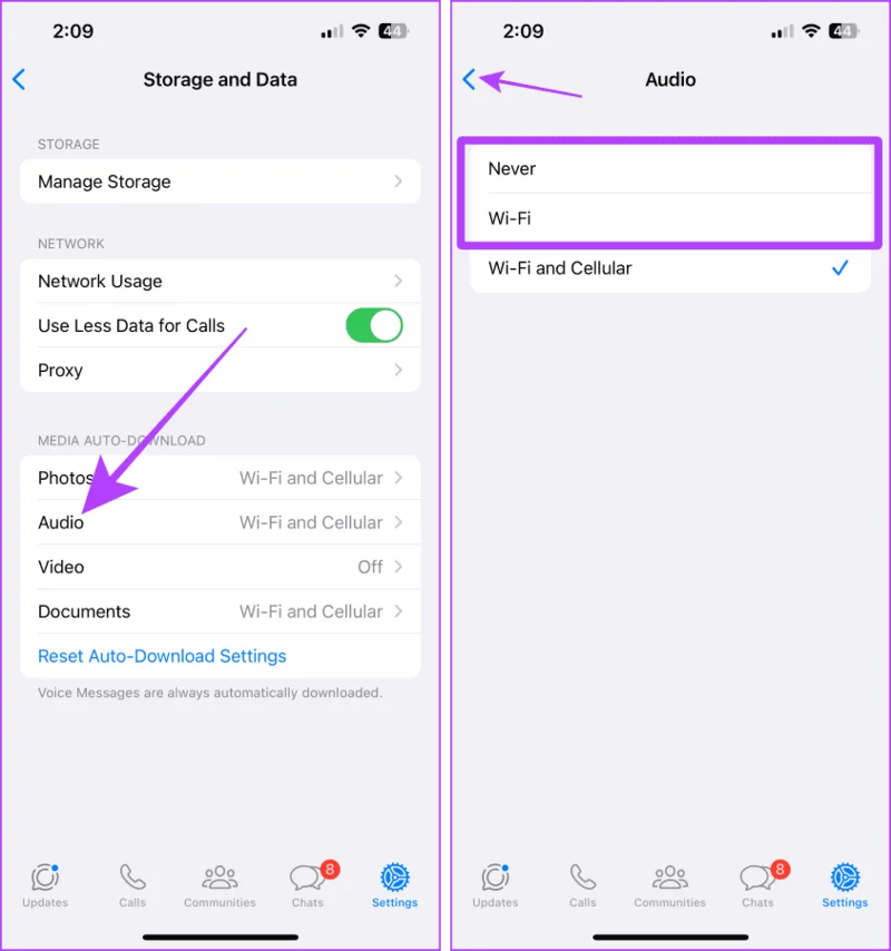 Hoe u automatisch downloaden in WhatsApp op mobiel en computer kunt stoppen