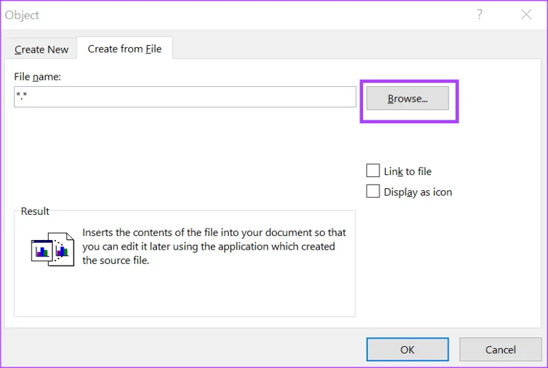 3 طرق لإدراج جدول بيانات Excel في مستند Word