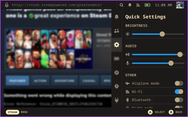Comment changer de thème sur Steam Deck