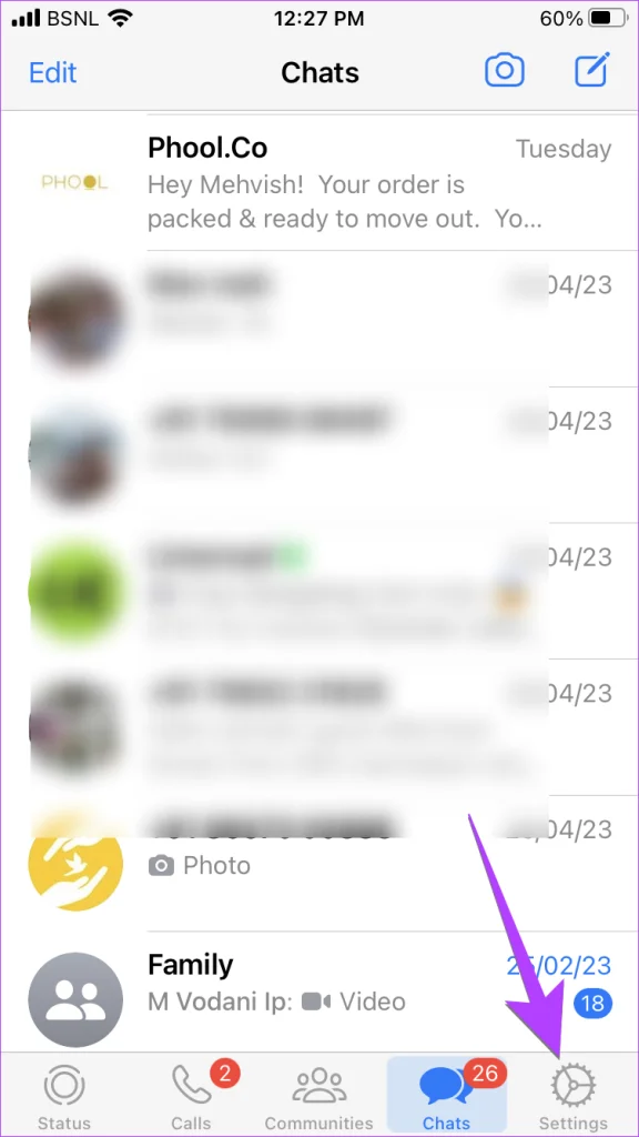 5 วิธีในการซ่อนการแชท WhatsApp