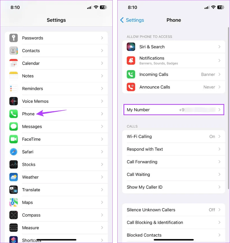 7 eenvoudige manieren om uw telefoonnummer te vinden op Android en iPhone