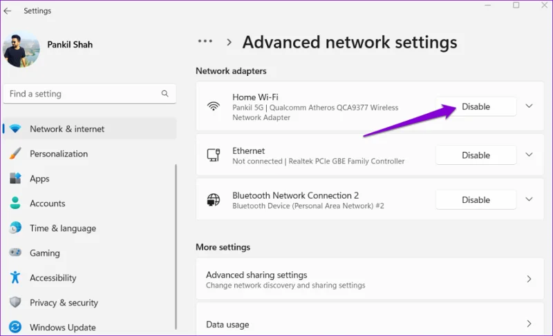Les 8 meilleures façons de résoudre l'impossibilité de se connecter à la bande de fréquence 5 GHz du Wi-Fi sous Windows 11