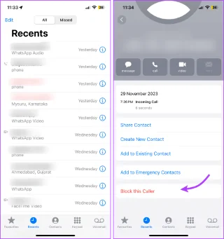 Wat er gebeurt als u iemand op een iPhone blokkeert