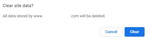 Pasos sobre cómo borrar las cookies de Chrome y la caché para un solo sitio