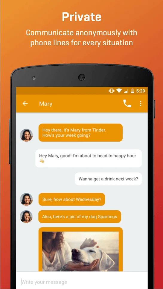Aplicaciones de números de teléfono virtuales para tu Android