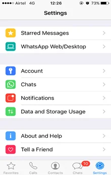Come disconnettersi da remoto da WhatsApp Web utilizzando il tuo smartphone