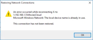 Windows 10 PC(2021)에서 로컬 장치 이름이 이미 사용 중입니다 오류를 수정하는 방법