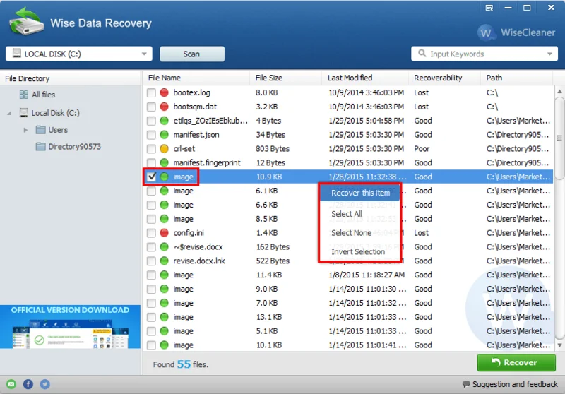 Wise Data Recovery: Alat Pemulihan Data Terbaik untuk Semua File!
