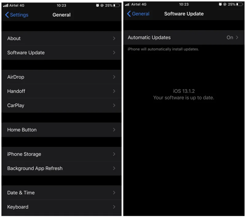 Comment activer le mode sombre dans iOS 13 ?