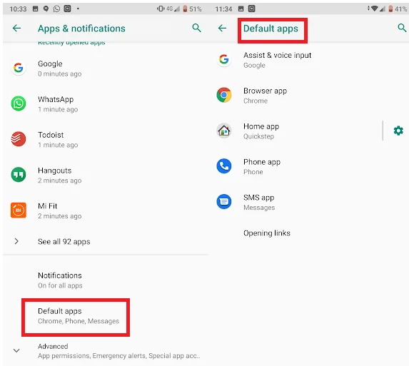 Langkah-langkah Untuk Mengatur Aplikasi Default di Android