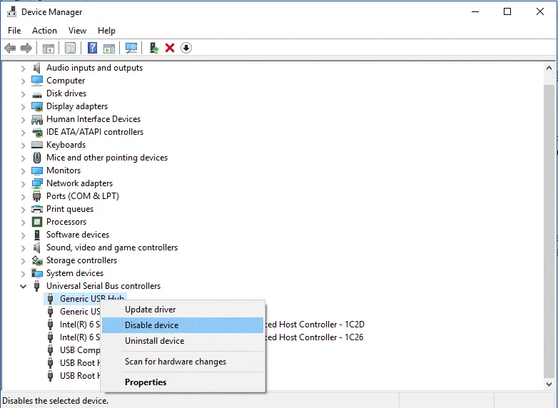 ¿Cómo deshabilitar y habilitar puertos USB en Windows 10?