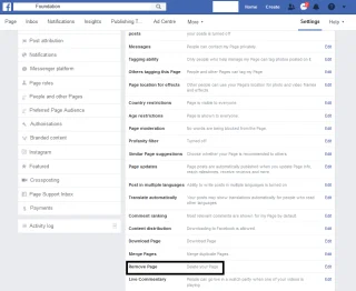 Bagaimana Saya Menghapus Halaman Facebook Saya