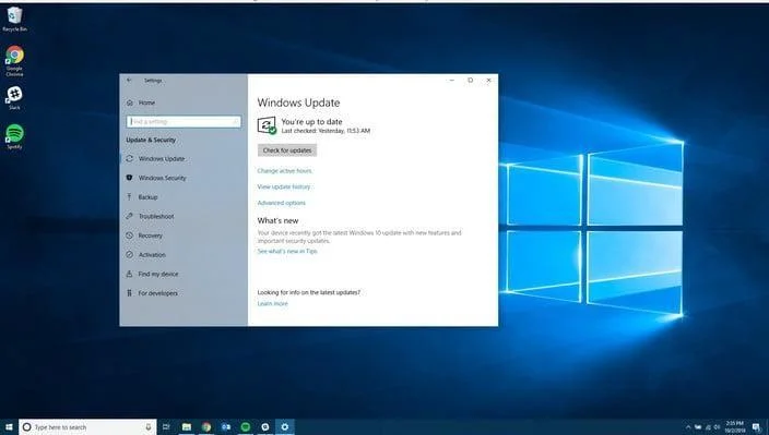 ¿Cómo instalar la actualización de Windows 10 de octubre de 2018?
