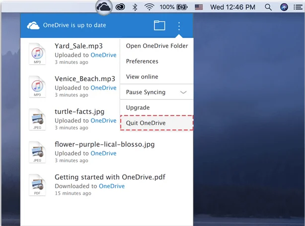 Jak odinstalować OneDrive na Macu