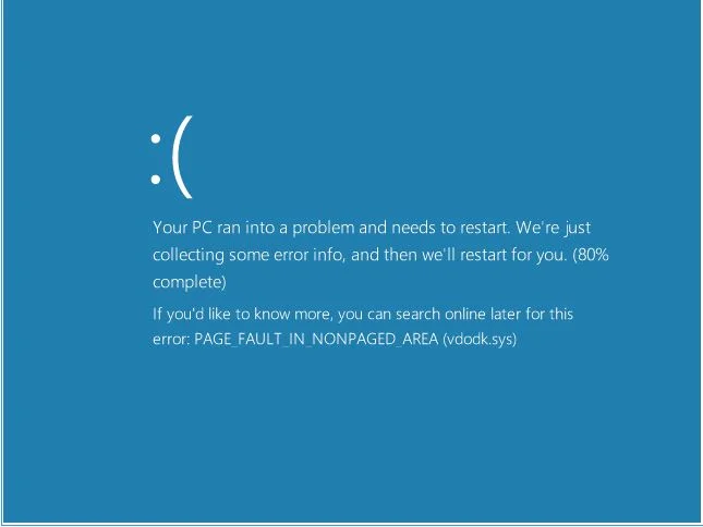 Page_Fault_In_Nonpaged_Area: ¿Qué es y cómo solucionarlo?