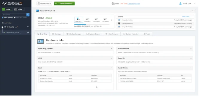Cum să optimizați performanța sistemului de la distanță – Cloud Tuneup Pro