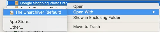 วิธีเปิดไฟล์ RAR บนคอมพิวเตอร์ Mac ของคุณ