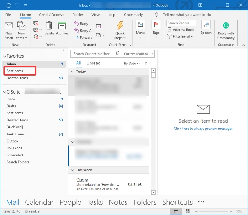Comment rappeler un e-mail dans Outlook ?
