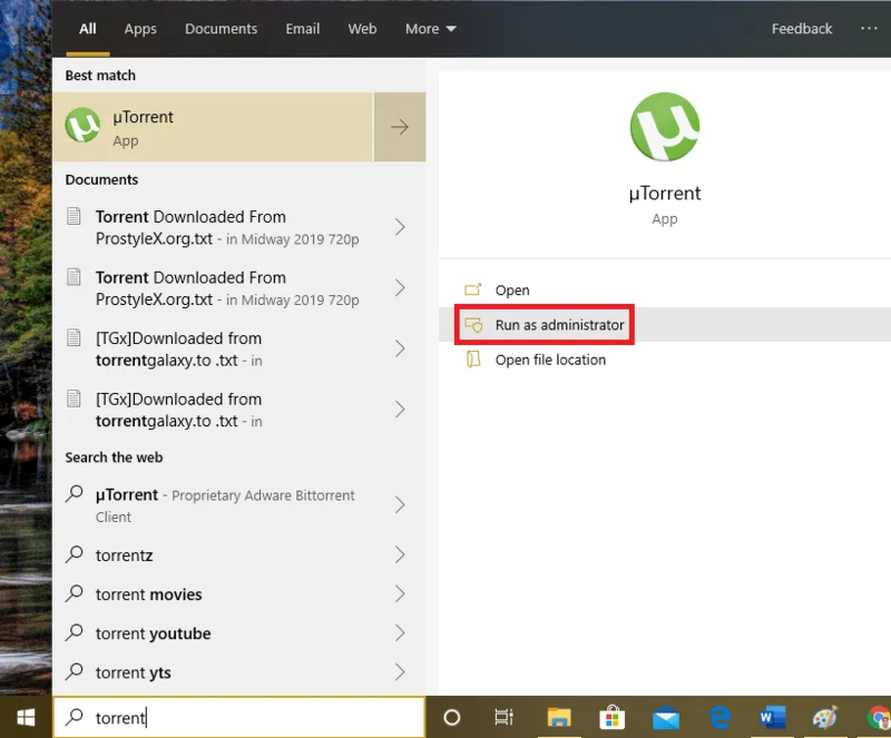 Cómo ejecutar aplicaciones en modo administrador en Windows 10