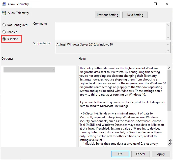 Cara Menonaktifkan Telemetri dan Pengumpulan Data di Windows 10