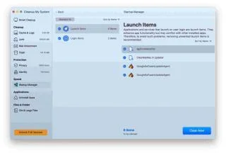 Как остановить запуск программ при запуске Mac