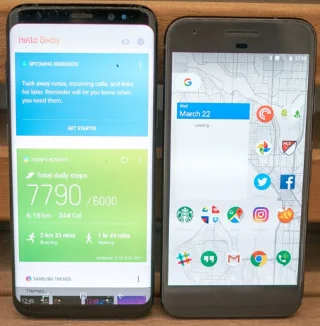 Samsung Galaxy S8 ve Google Pixel 2 – Zor Seçim!
