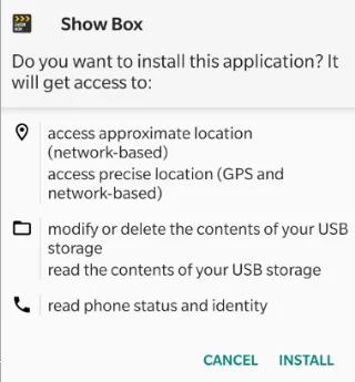 Che cosè lapp Showbox per Android?