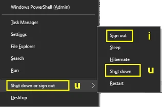 Windows 10: apague o habilite el modo de suspensión con el método abreviado de teclado