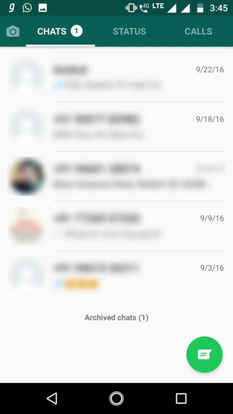 วิธีล็อค WhatsApp Chat บน Android
