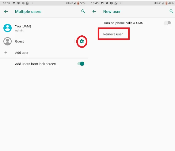 Langkah-langkah Untuk Mengatur Beberapa Profil Pengguna Di Android