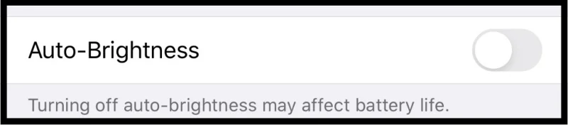 Bagaimana Cara Menonaktifkan Kecerahan Otomatis Di iOS13?