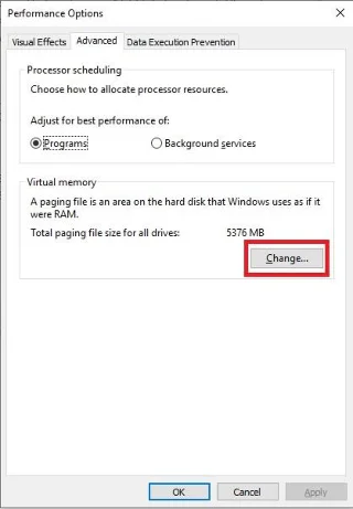 Cara Mengubah / Memindahkan atau Menonaktifkan Pagefile di Windows 10