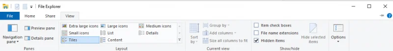 Cómo mostrar archivos y carpetas ocultos en Windows 10