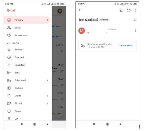 Bagaimana saya bisa Menjadwalkan Email saya di Gmail