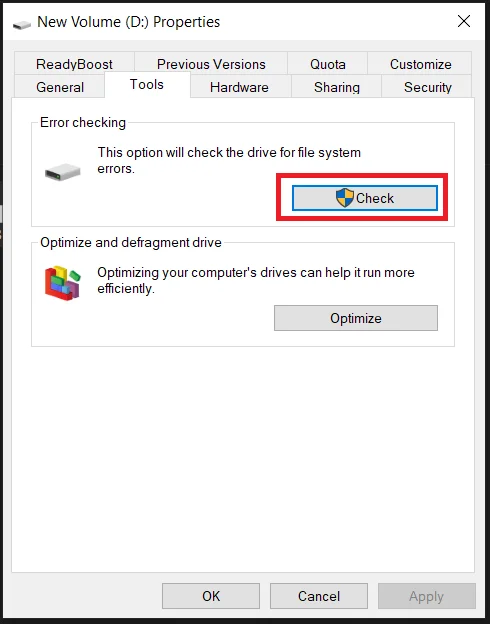 Veri Kaybetmeden RAW'ı NTFS'ye Dönüştürme