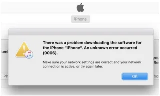 iTunes Hatası 9006 veya iPhone Hatası 9006 Nasıl Onarılır