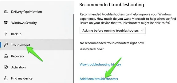 Как исправить произошедшую ошибку в Windows 10